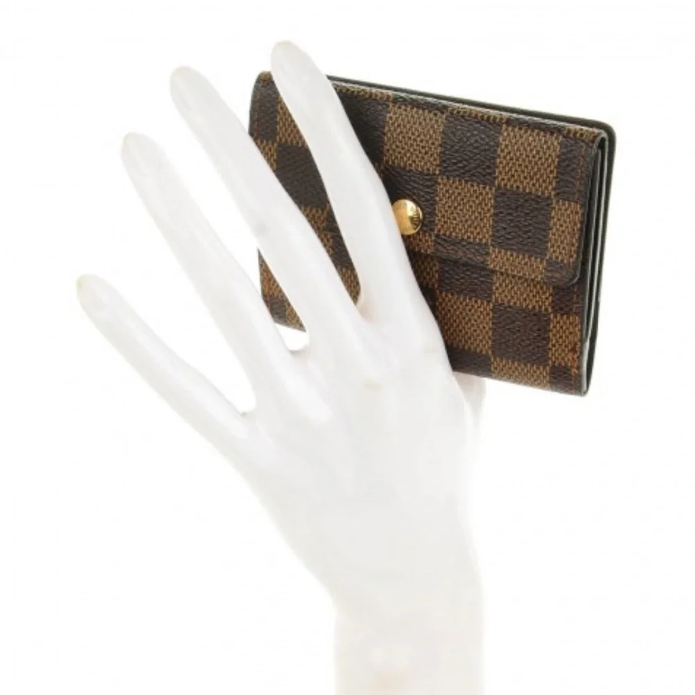 LOUIS VUITTON Damier Ebene Ludlow Wallet